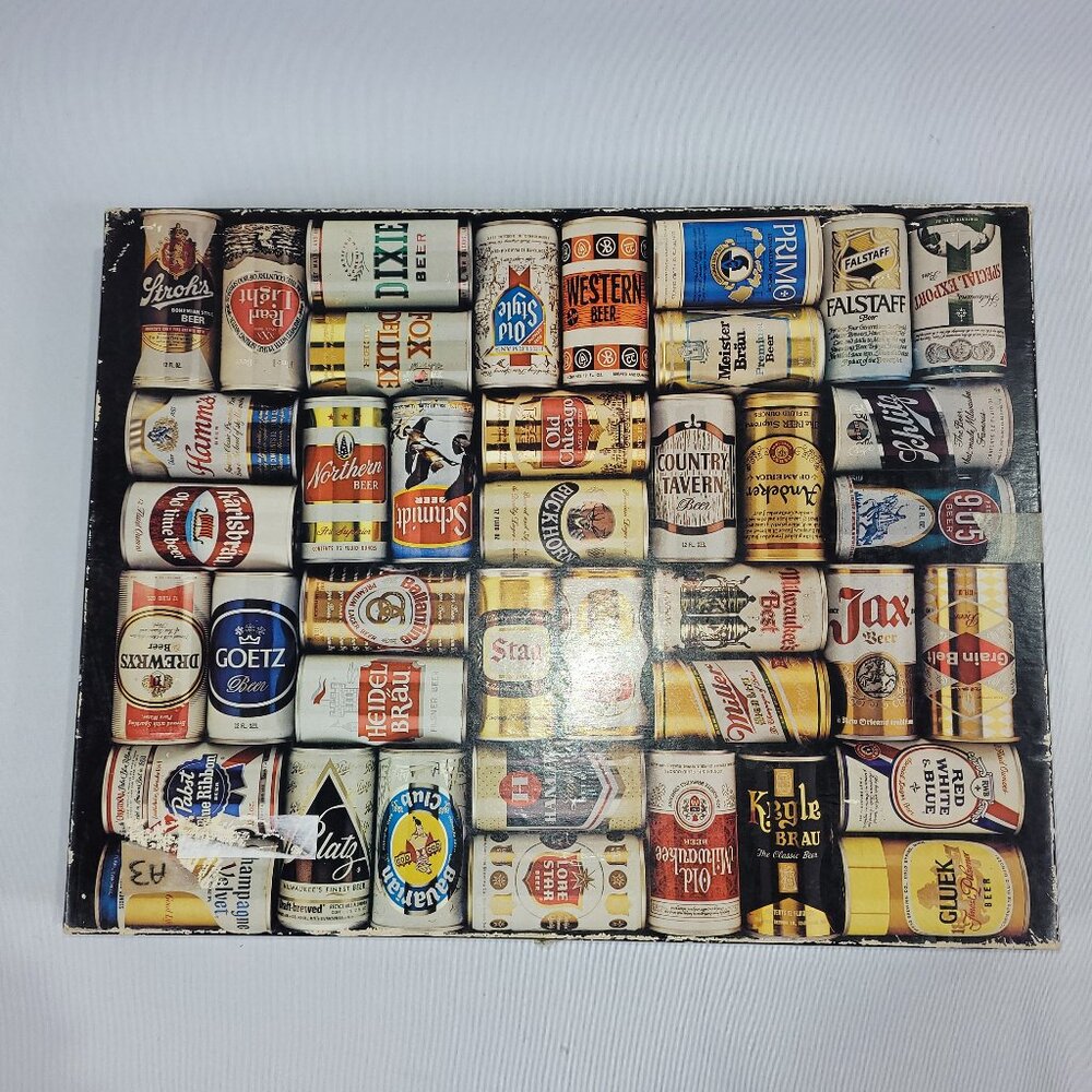 Springbok Whats Your Pleasure? Beer Vintage 500 Piece Jigsaw Puzzle by Hallmark